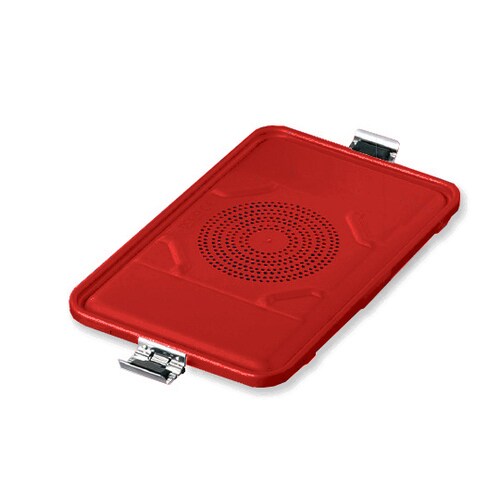 滅菌コンテナ M用蓋 レッド