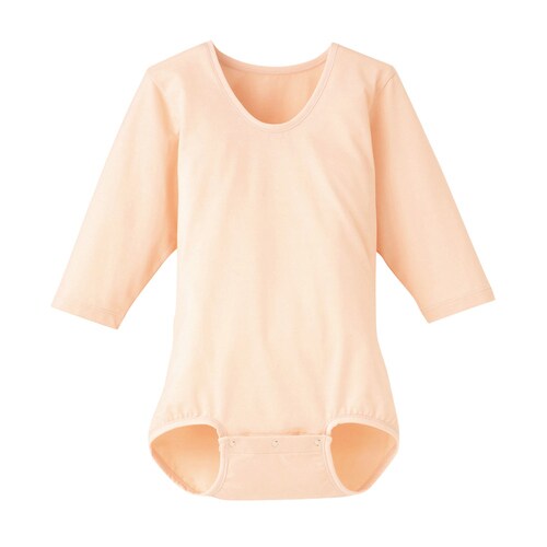 ボディスーツ 七分袖 LL