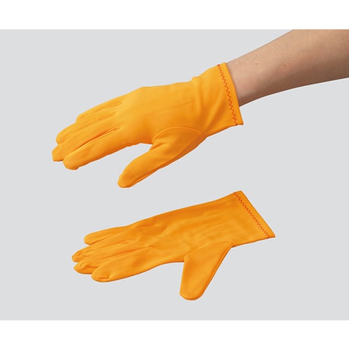 カラーナイロン手袋 S オレンジ