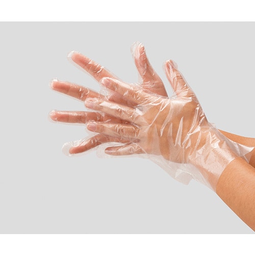 ポリエチレン手袋(両面エンボス) S