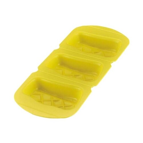 アサヒ ソフト食シリコン型 肉型 (イエロー)