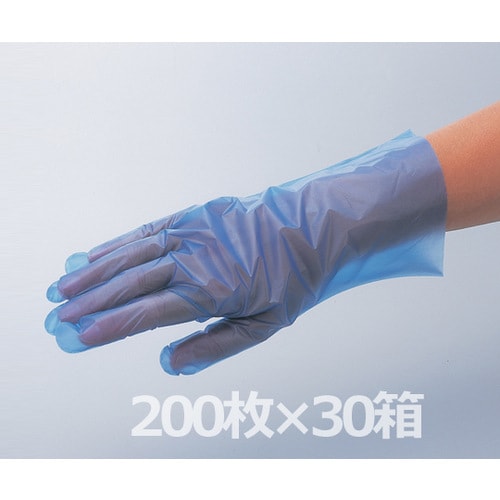 サニーノール 手袋エコロジーS青 ケース売