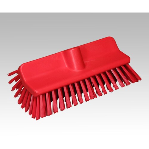 アングルデッキブラシ 赤