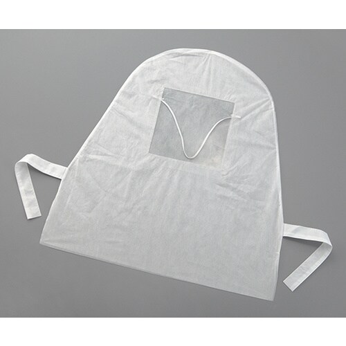 使い捨て頭巾ヘルメット対応