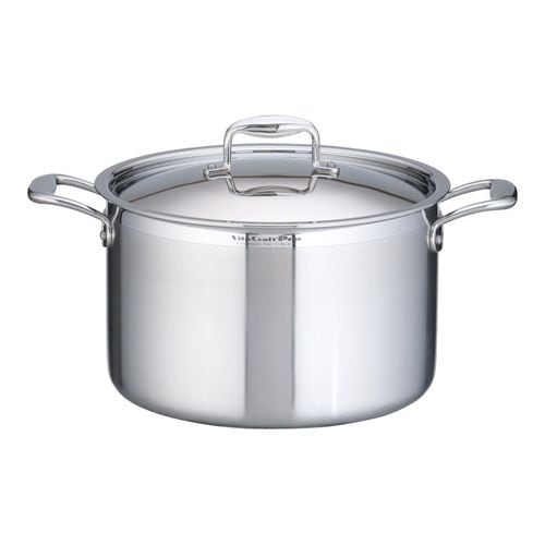 STプロ 半寸胴鍋 (蓋付)28 No.0224