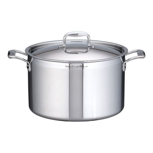 STプロ 半寸胴鍋 (蓋付)36 No.0227