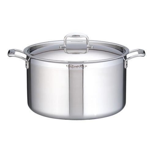 STプロ 半寸胴鍋 (蓋付)40 No.0228