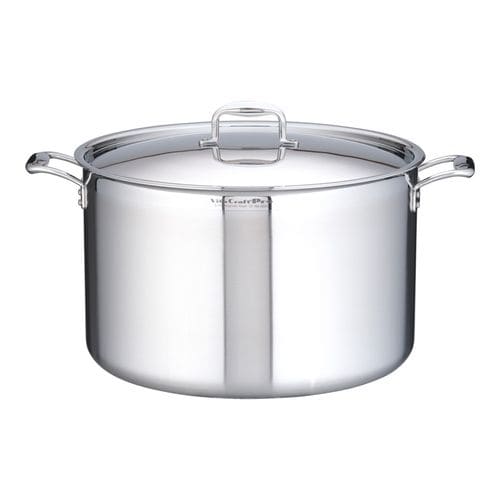 STプロ 半寸胴鍋 (蓋付)45 No.0229