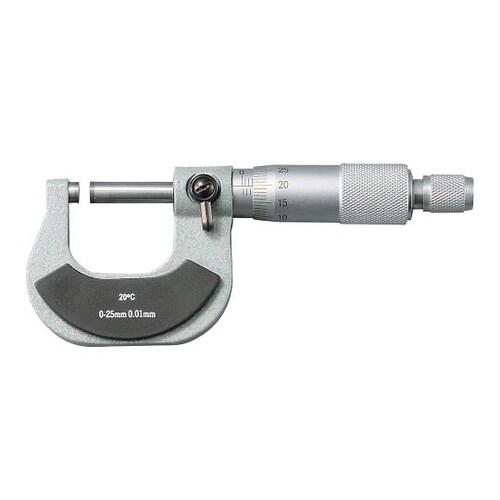 標準外側マイクロメーター(測定範囲0−25mm)
