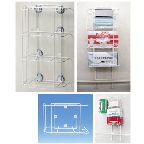 セーフティPPEラック 手すり付けタイプ