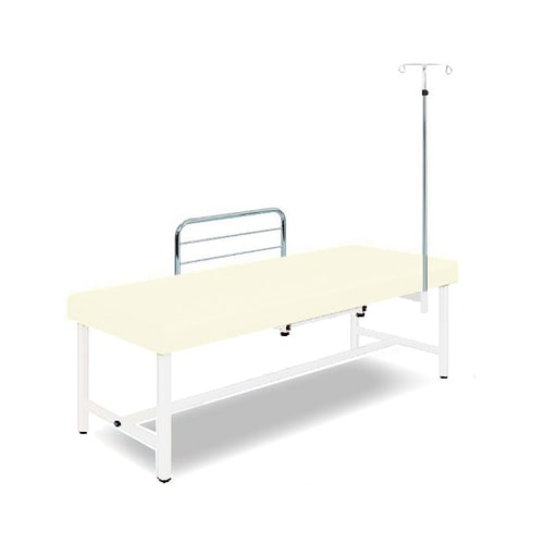 診察台 65×190 Mクリーム 脚ホワイト