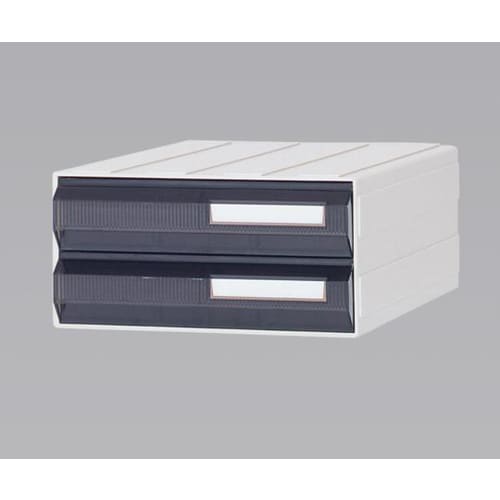 カセッター A4タイプ(引出2段)アンバー