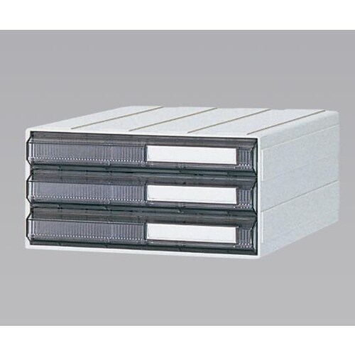 カセッター A4タイプ(引出3段)クリアー