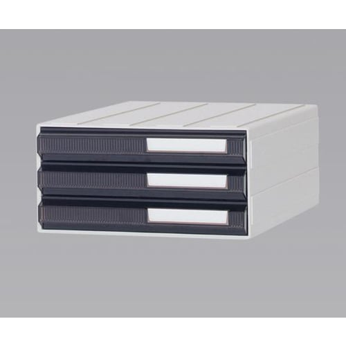 カセッター A4タイプ(引出3段)アンバー