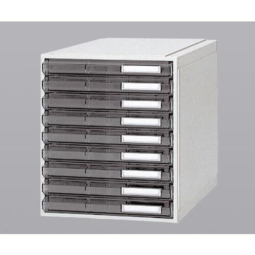 カセッター B4タイプ(引出9段)クリアー