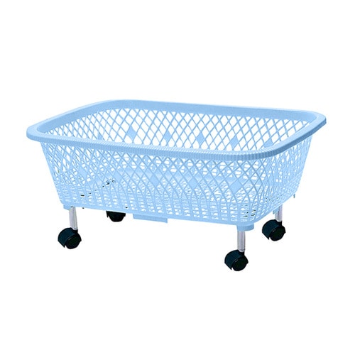 脱衣カゴ ブルー 420×650×265mm