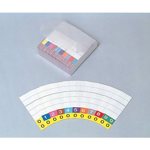 カラーIDナンバーカード 500枚入