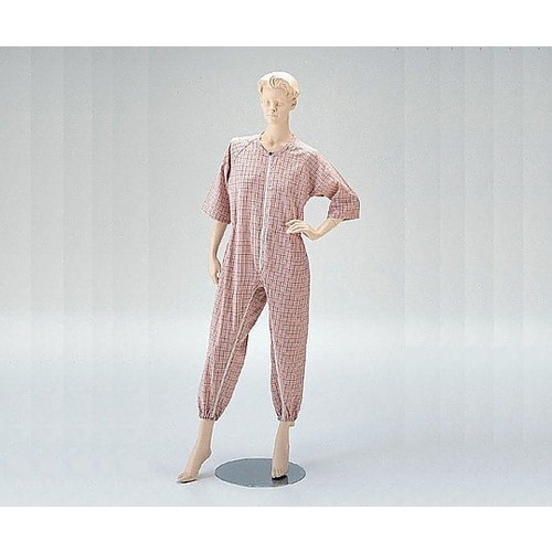 前開き介護ねまき (ロック機能付) ピンク/M