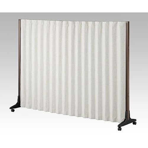 衝立 ロータイプ・アコーディオン(ライトグレー)