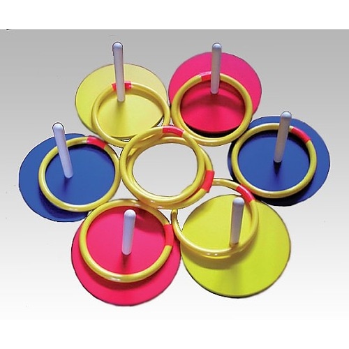 遊具 ぐらぐら輪投げ