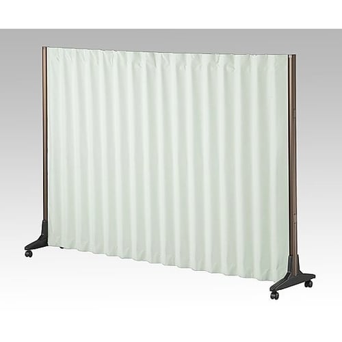 衝立 ロータイプ・アコーディオン(ライトグリーン)