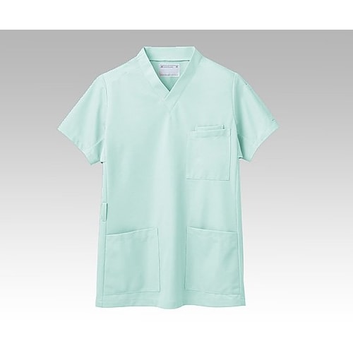 スクラブ (Sボタン) ミント/LL