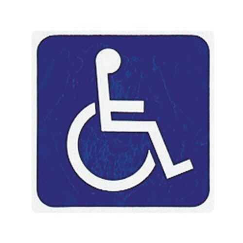サインプレート (身障者マーク) E510−6