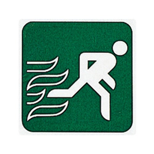 サインプレート (非常口(右へ)) E510−8