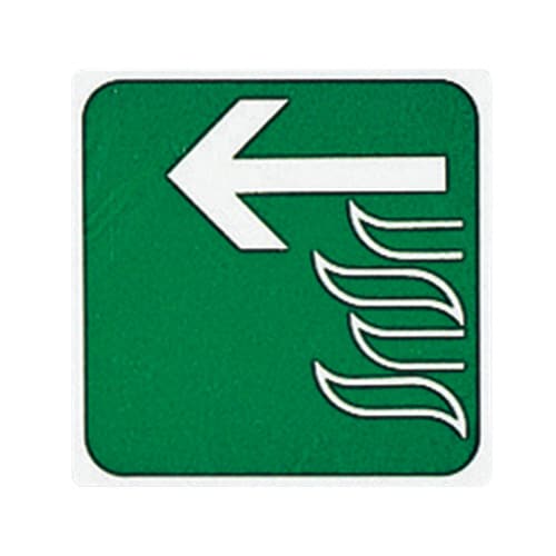 サインプレート (非常口(左へ)) E510−9