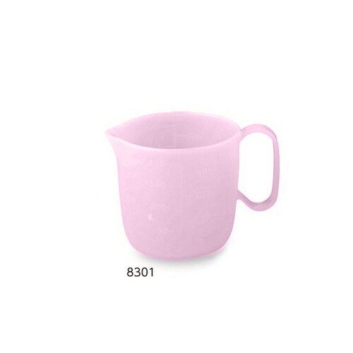 流動食コップ 470ml (本体/ピンク)5個入り