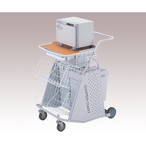 おむつ交換カート (電気ホットボックスタイプ)