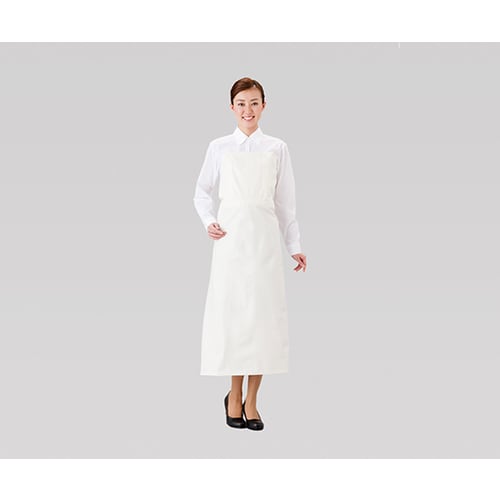 ウレタンワンタッチ胸付前掛 フリーサイズ