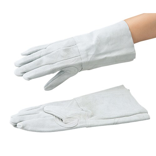 アズツール溶接用牛床革手袋 (内縫い)
