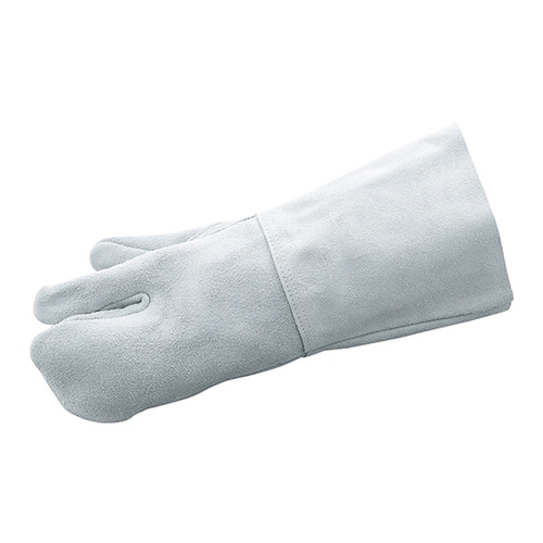 アズツール溶接用牛床革手袋 (3本指)