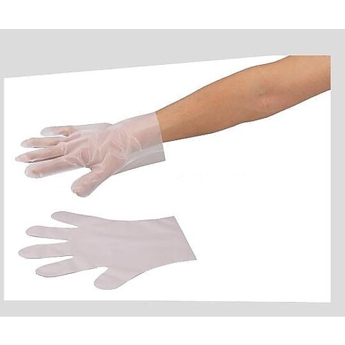 サニメント手袋(PE厚手)エンボス付 L 100枚