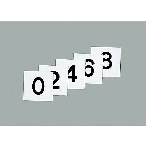 スチールケース用札 KS−D札 (2) 黒