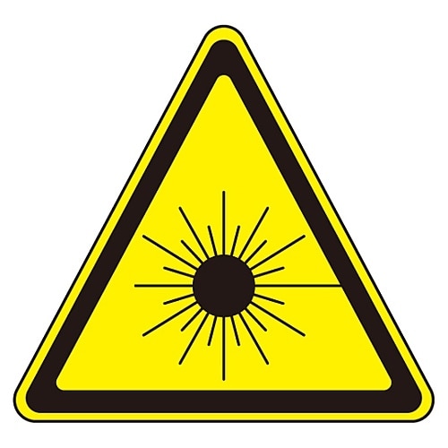 レーザ警告ラベル レーザ−A (小)