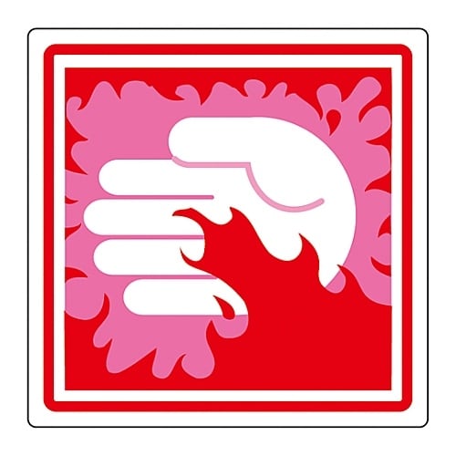PL警告表示ラベル(簡易タイプ) PL−16(小)