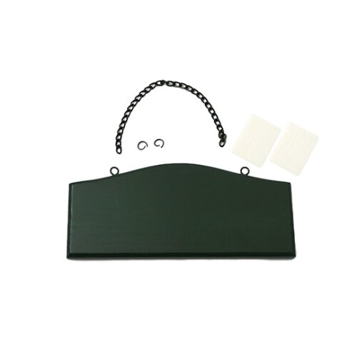 木製ボード グリーン 185×80mm