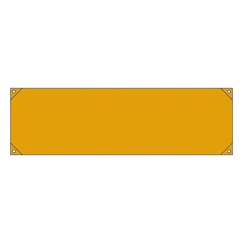 横断幕100 (オレンジ)