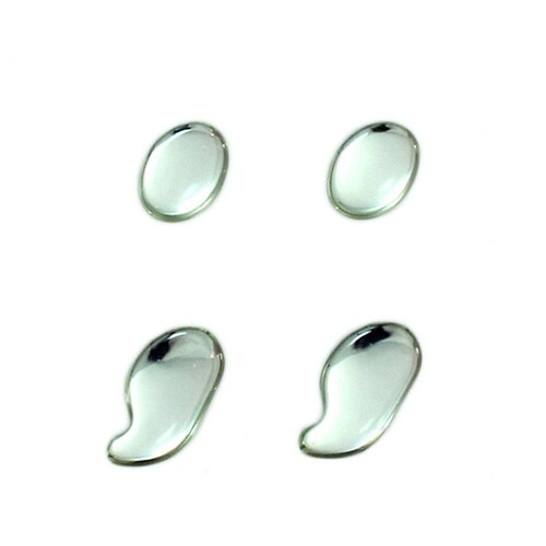 シルバーメタル文字 ;; 60mm×1mm