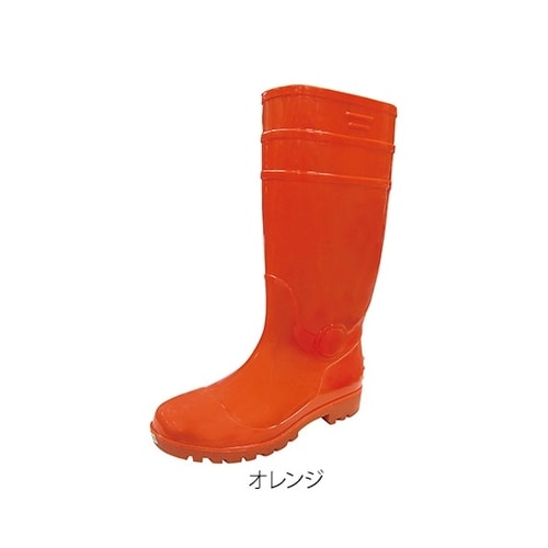 先芯入耐油安全長靴8894 26.0橙色