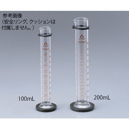メスシリンダー (硬質ガラス) 2L
