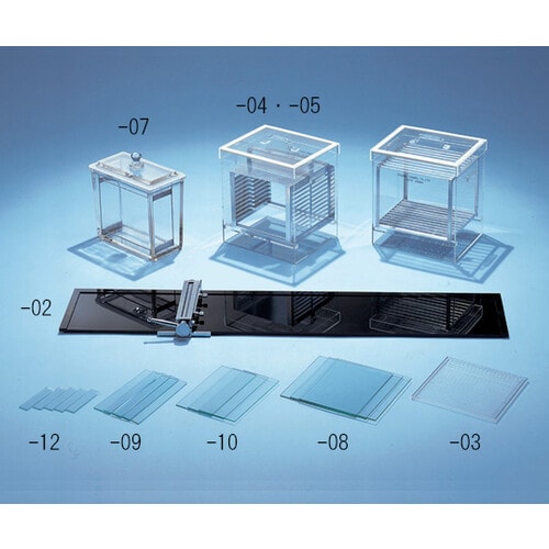 吸着剤塗布用硝子板 100−2d