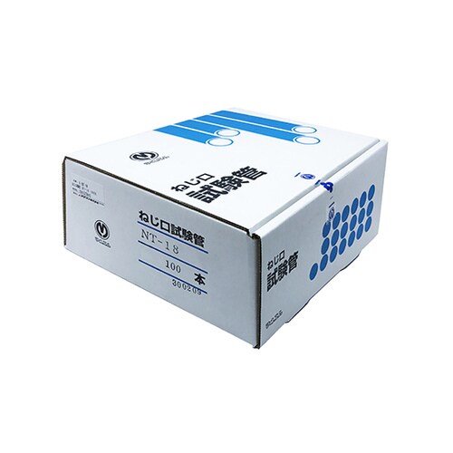 ねじ口試験管 φ18×75×φ10.0mm 9mL