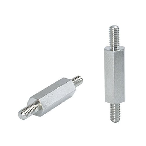 六角両オネジ異型スペーサー MMDU5−10