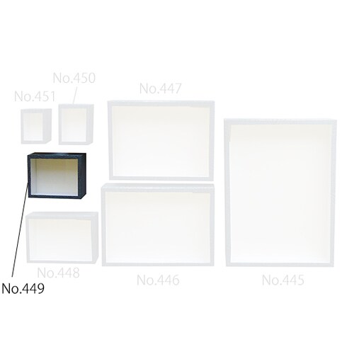 紙製ガラスフタ標本箱 150×120×50mm