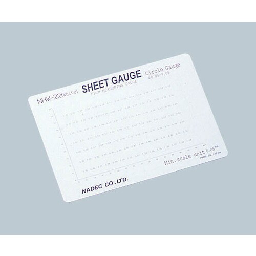 顕微鏡用スケール(シートゲージ) NHW−22