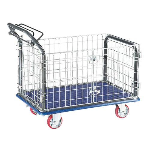 観音扉型金網台車 NK307K−HB