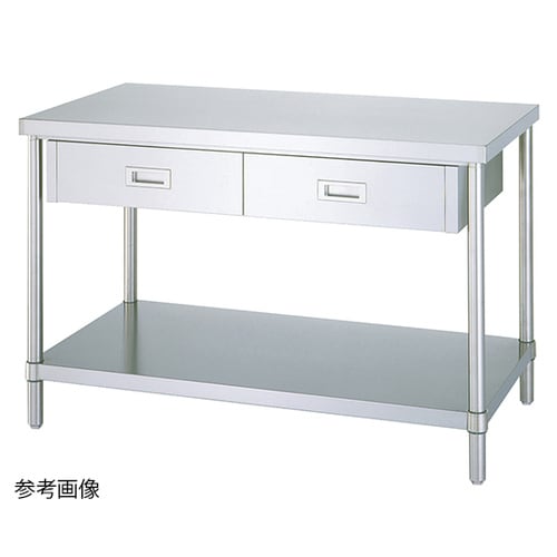 ステンレス作業台(ベタ棚) WDB−12060